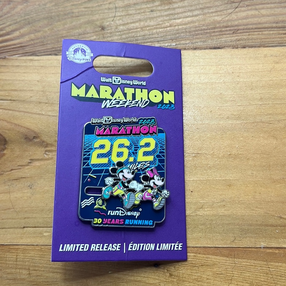 Disney Marathon Race Pin 2023